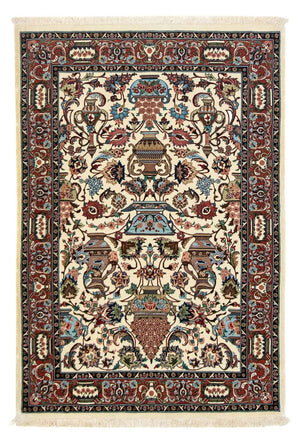 Persisk tæppe - Ghom - 154 x 102 cm - beige