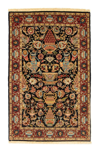 Qom Tæppe 102x158cm - Persisk tæppe