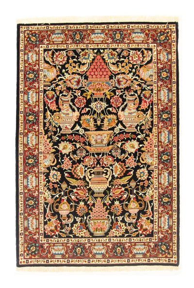 Qom Tæppe 105x155cm - Persisk tæppe