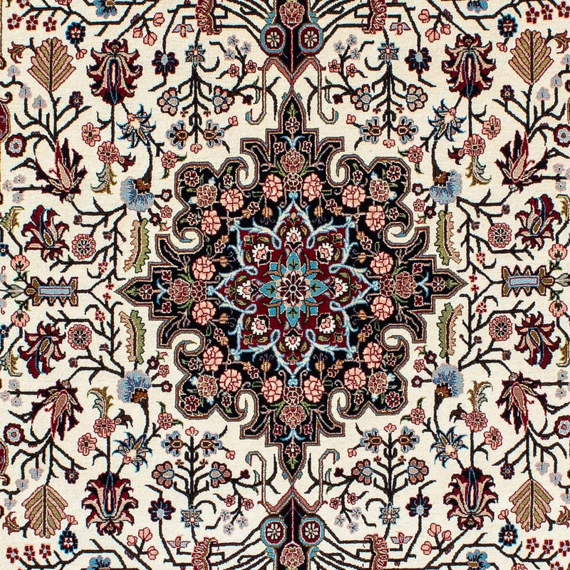 Persisk tæppe - Ghom - 210 x 139 cm - beige