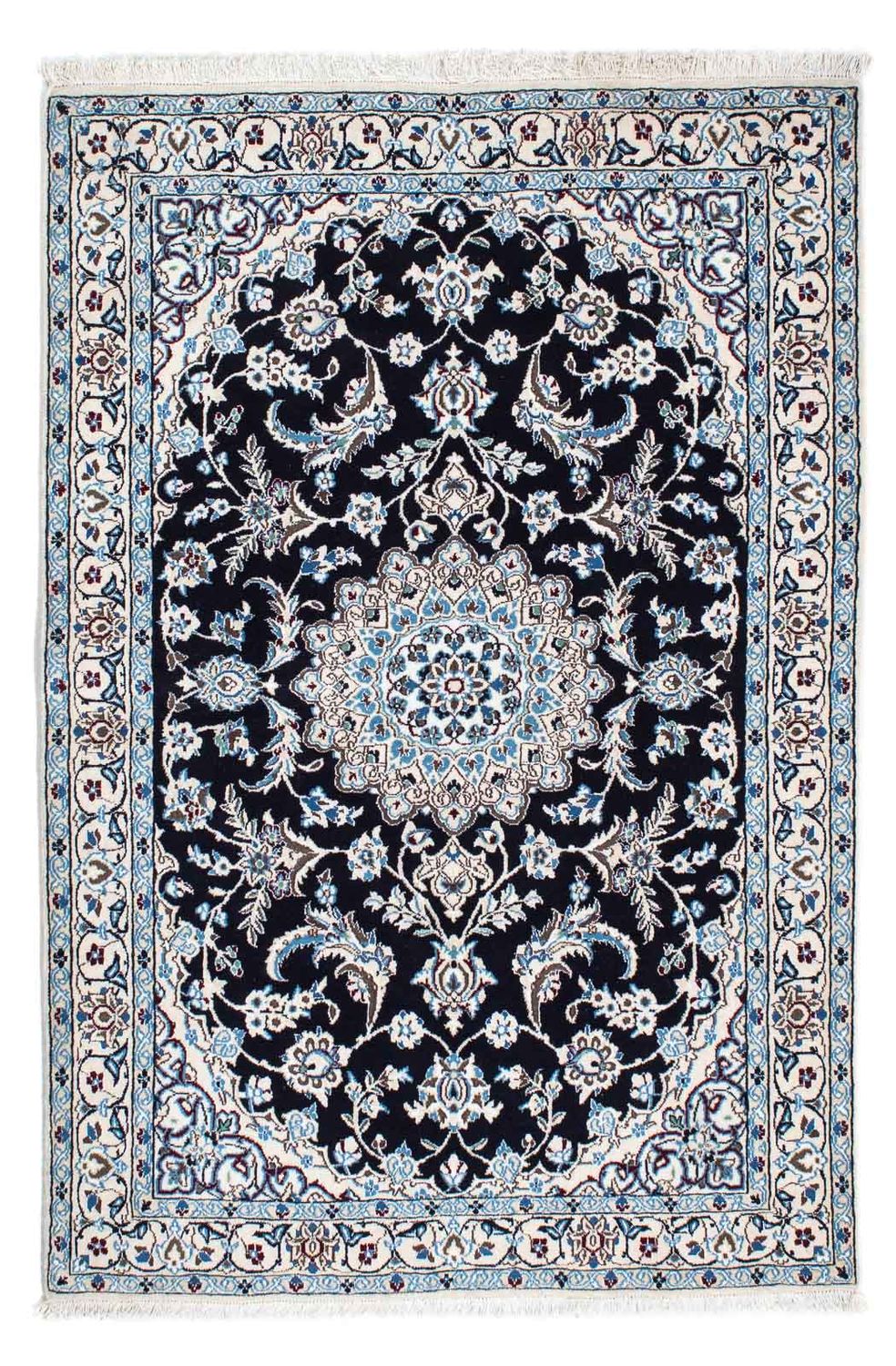 Persisk tæppe - Nain - 165 x 108 cm - beige