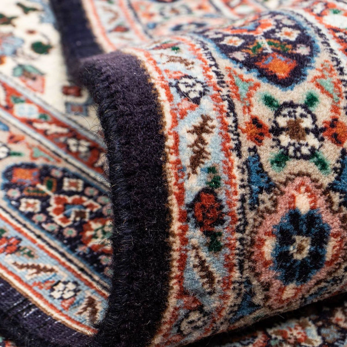 Persisk tæppe - Classic - 273 x 211 cm - mørkeblå