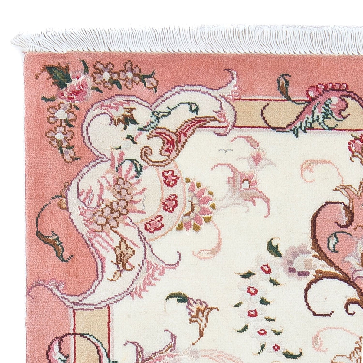 Persisk tæppe - Tabriz - Royal - 90 x 60 cm - beige