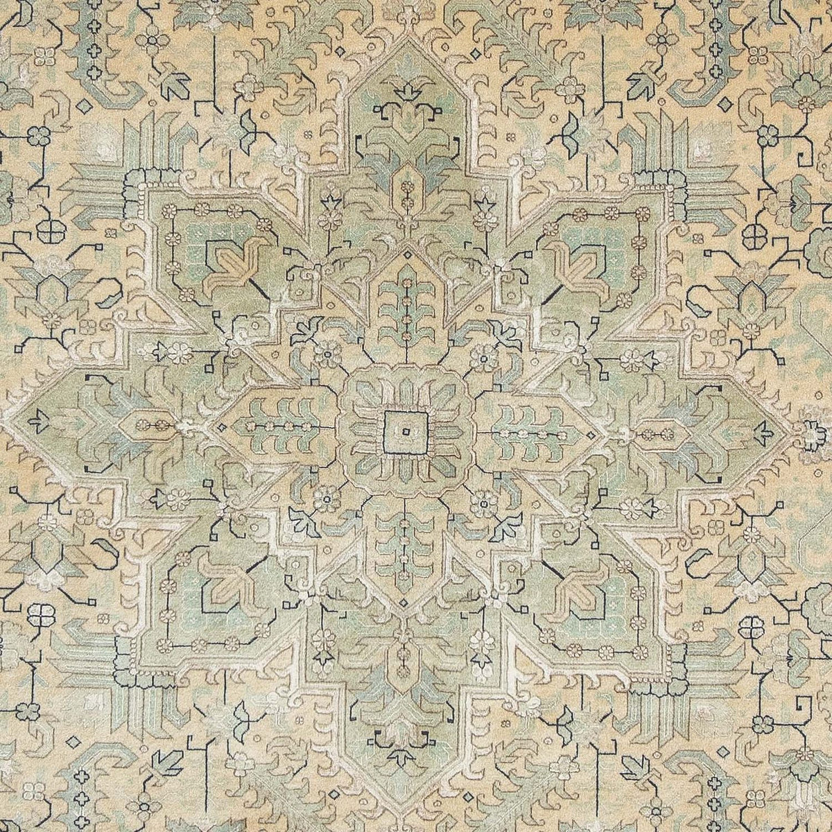 Persisk tæppe - Tabriz - Royal - 292 x 203 cm - flerfarvet