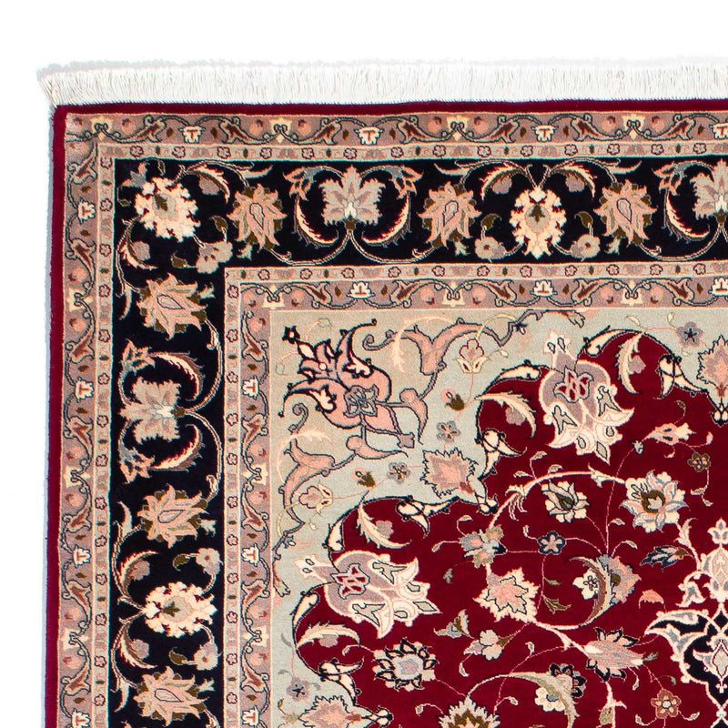 Persisk tæppe - Tabriz - Royal - 240 x 172 cm - mørkerød