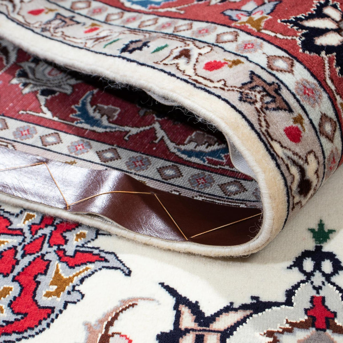 Persisk tæppe - Tabriz - Royal - 201 x 152 cm - beige