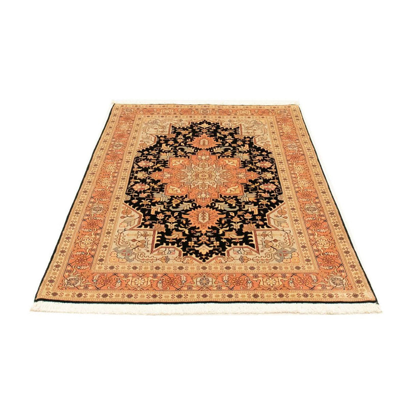 Persisk tæppe - Tabriz - Royal - 153 x 100 cm - mørkeblå