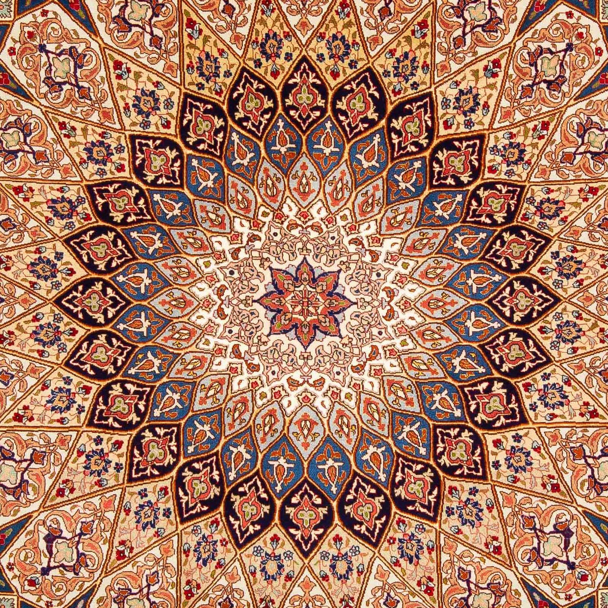 Persisk tæppe - Tabriz - Royal - 301 x 200 cm - flerfarvet