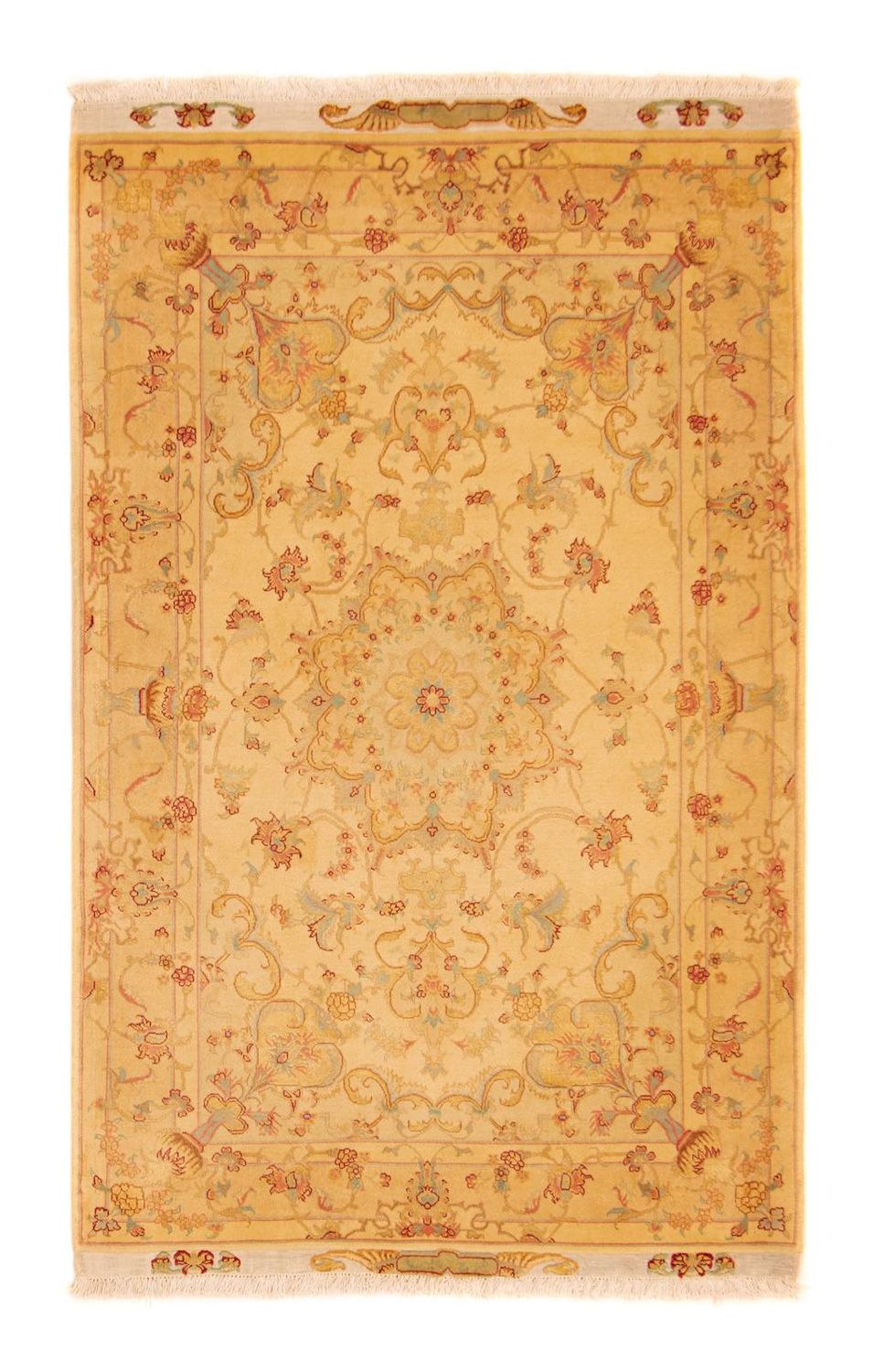 Persisk tæppe - Tabriz - Royal - 161 x 98 cm - beige