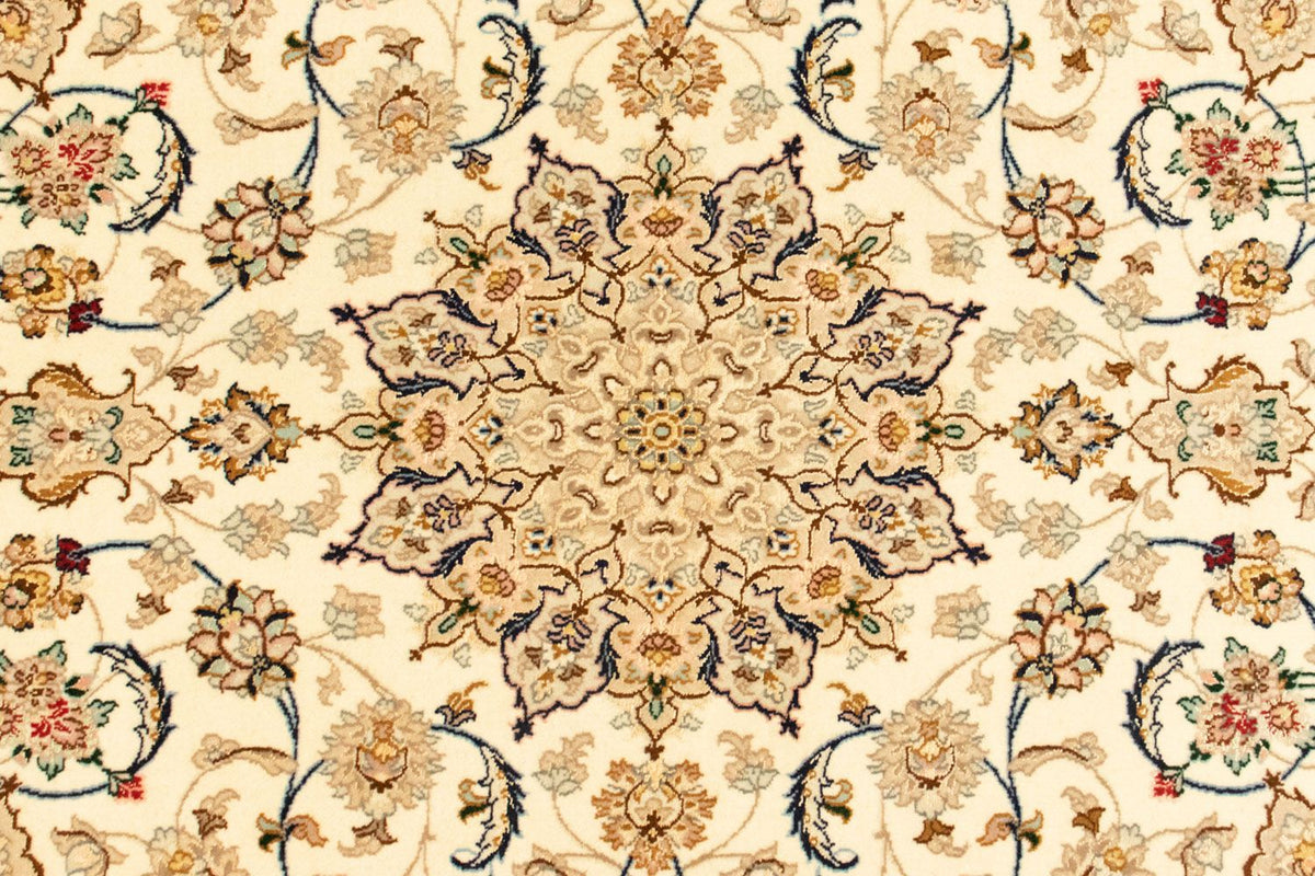 Persisk tæppe - Isfahan - Premium - 164 x 108 cm - beige