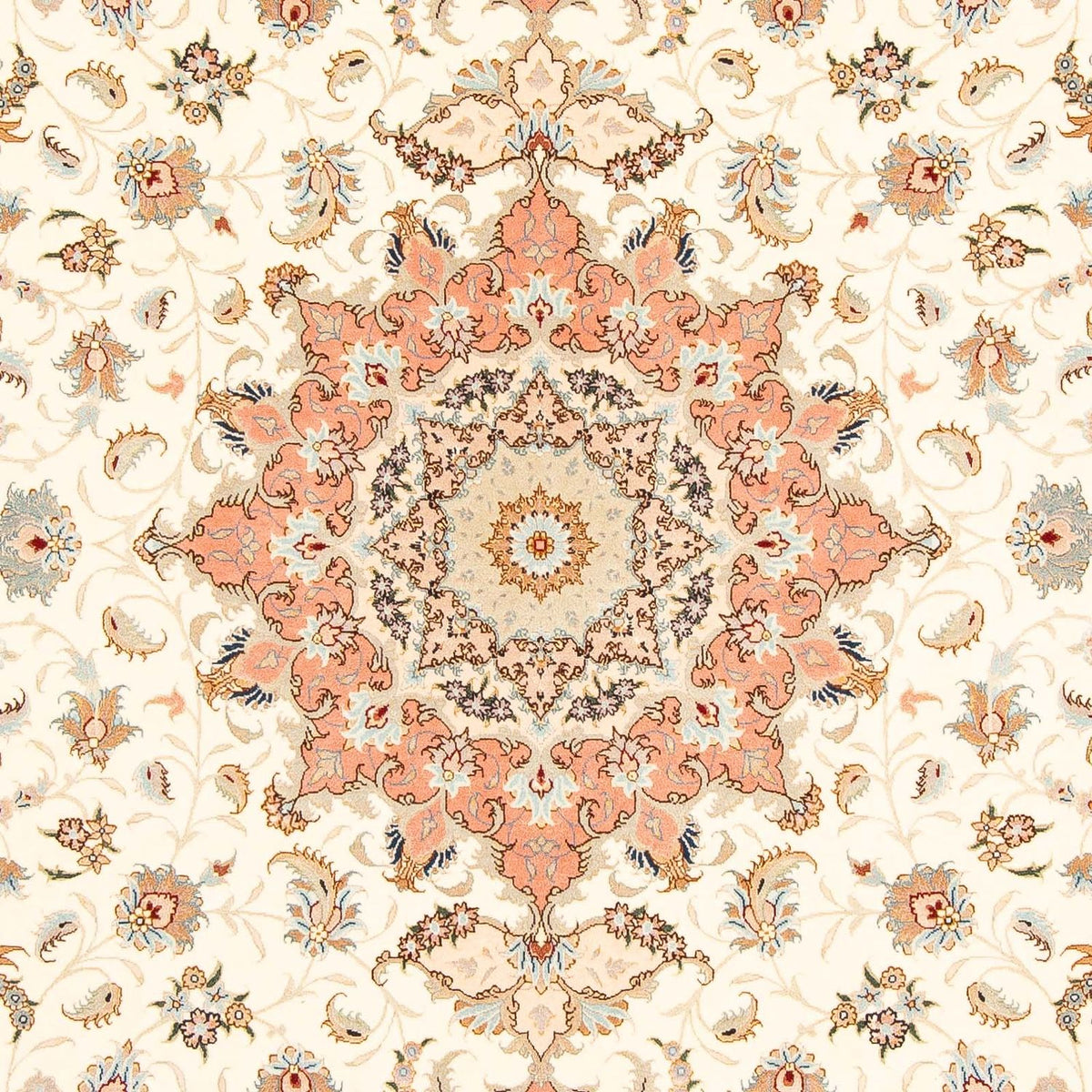 Persisk tæppe - Tabriz - Royal - 300 x 197 cm - beige