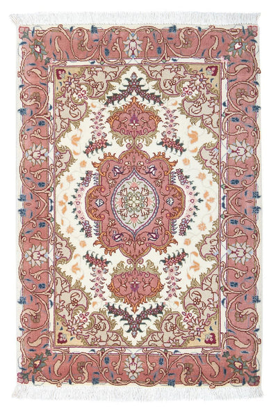 Tabriz - 50 Raj Tæppe 60x88cm - Persisk tæppe