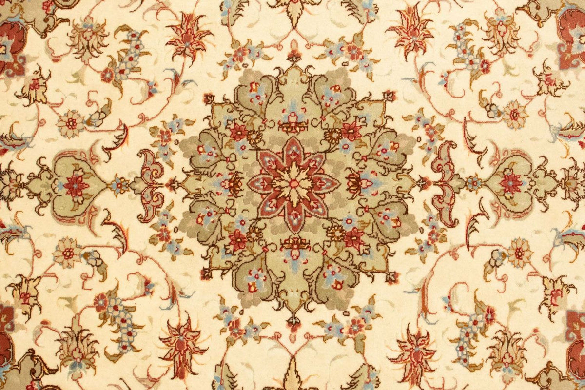 Persisk tæppe - Tabriz - Royal - 143 x 103 cm - beige