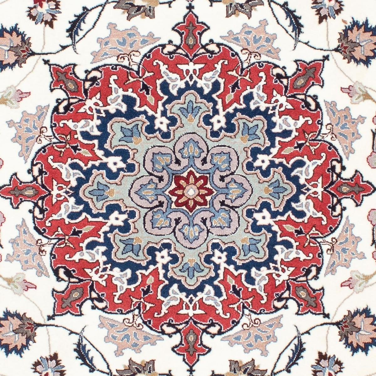 Persisk tæppe - Tabriz - Royal - 202 x 147 cm - beige
