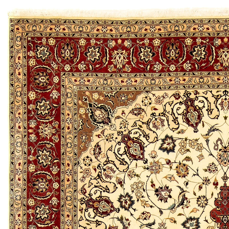 Persisk tæppe - Tabriz - Royal - 340 x 255 cm - beige