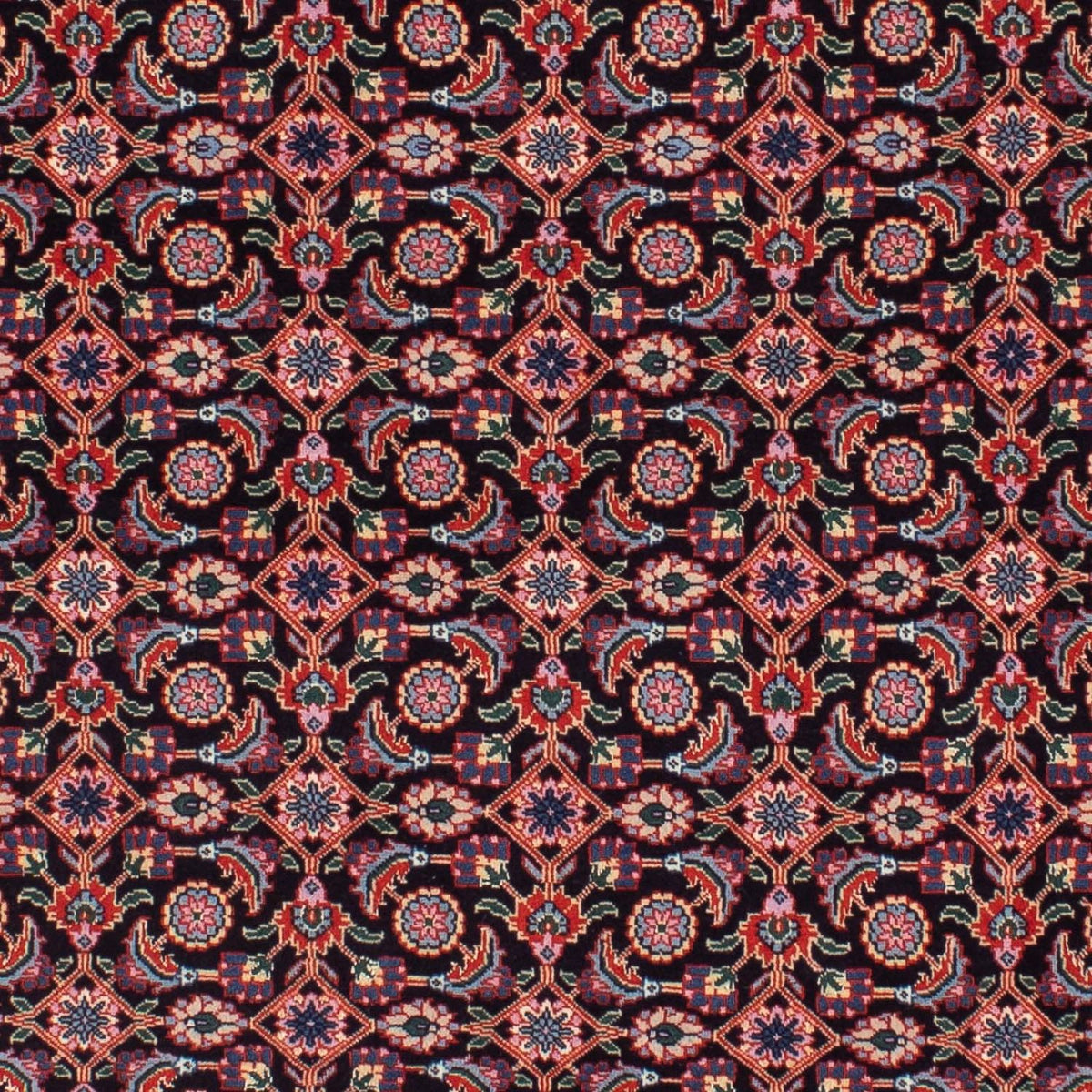 Persisk tæppe - Tabriz - 202 x 151 cm - rød
