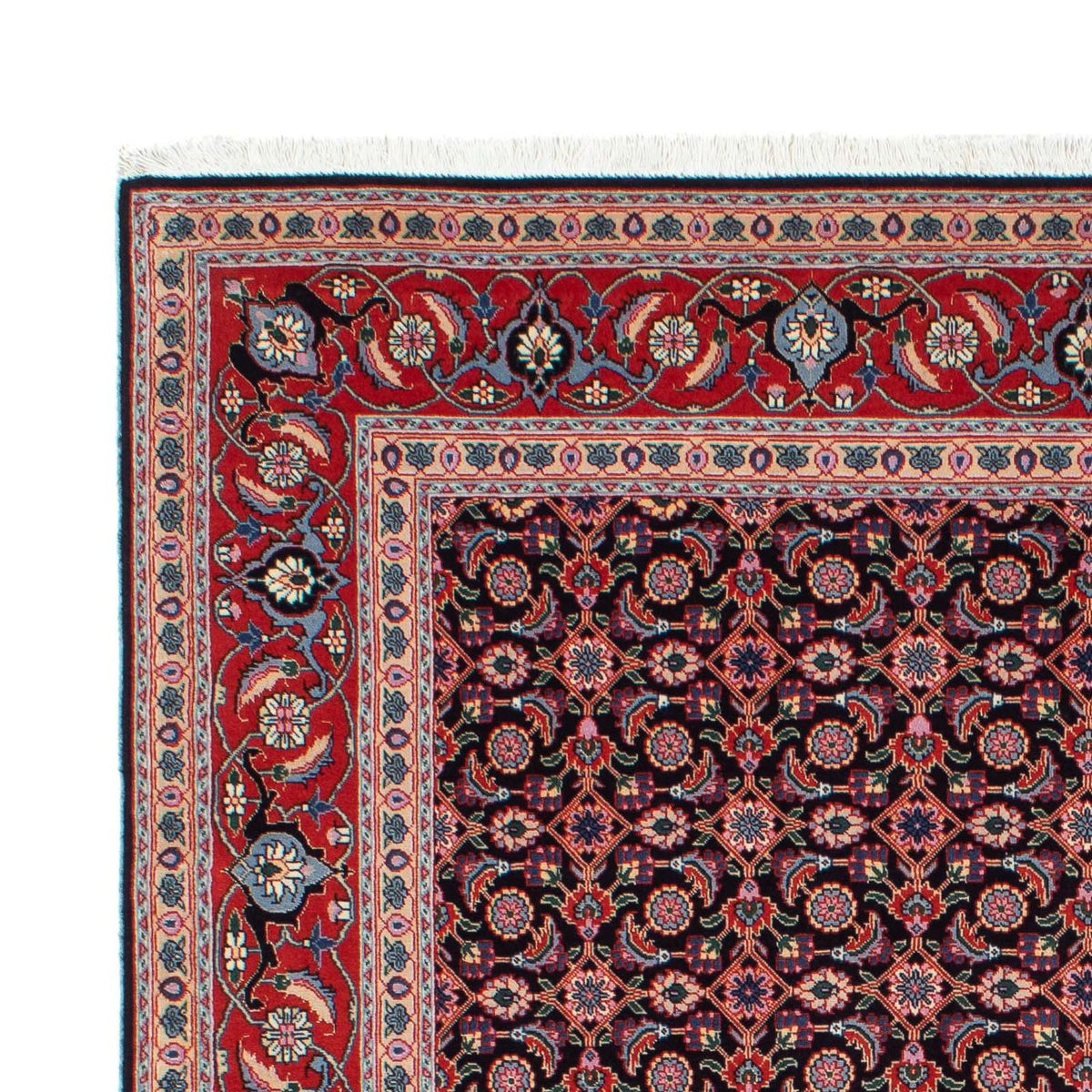 Persisk tæppe - Tabriz - 202 x 151 cm - rød