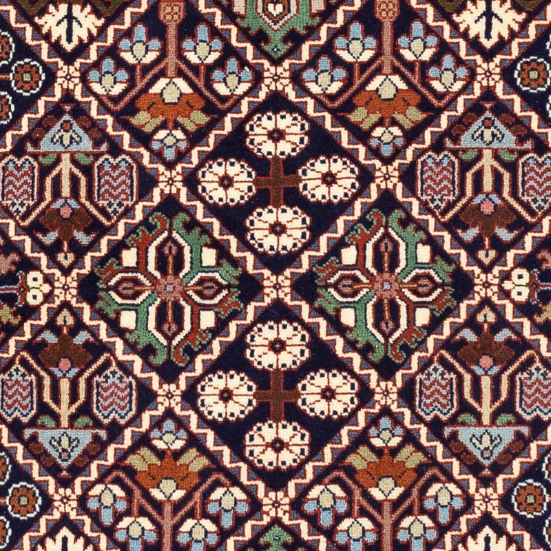 Persisk tæppe - Nomadisk - 153 x 111 cm - mørkeblå