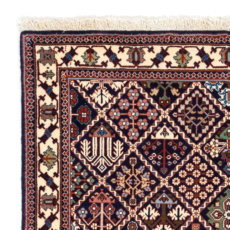 Persisk tæppe - Nomadisk - 153 x 111 cm - mørkeblå