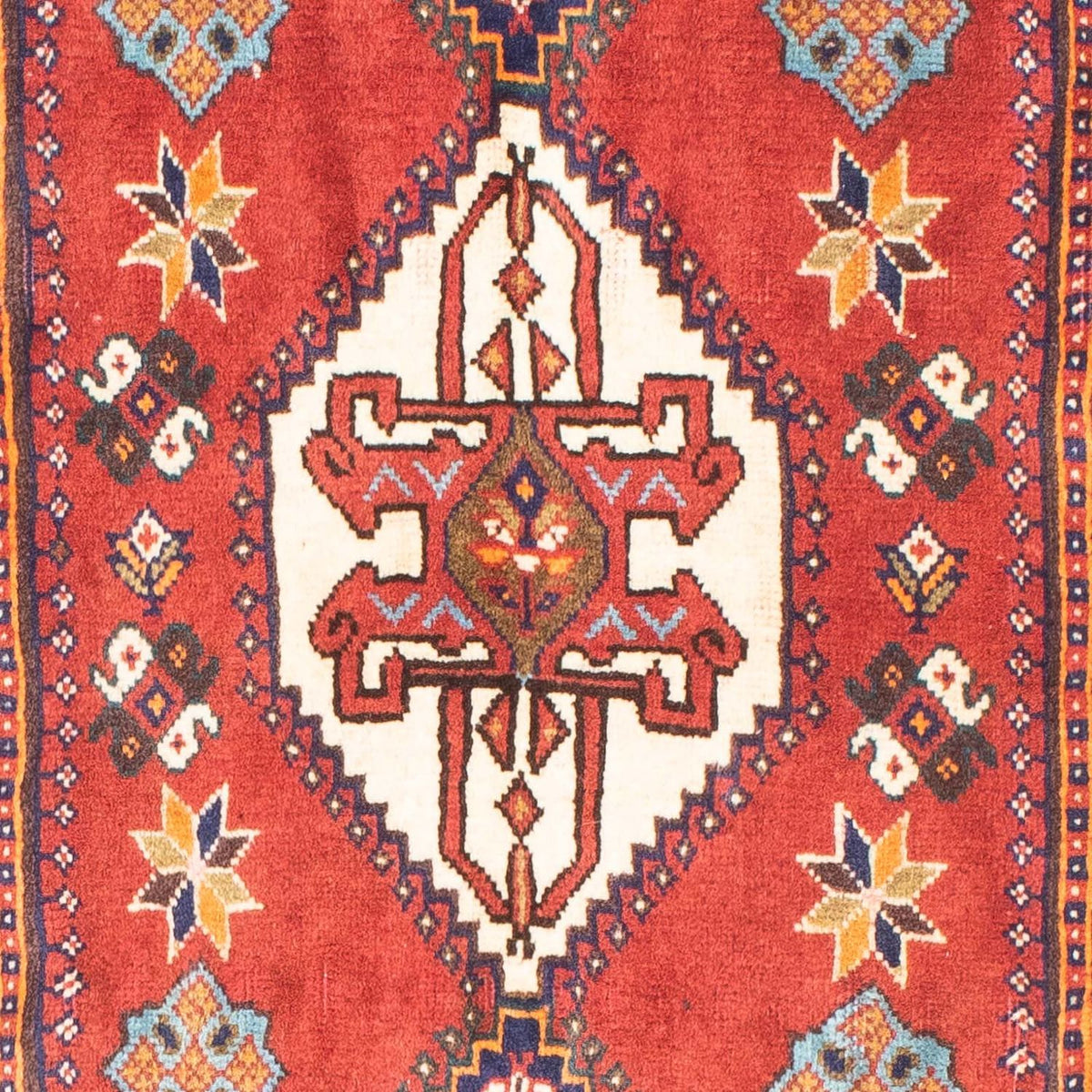 Løber Persisk tæppe - Nomadisk - 159 x 76 cm - mørkerød