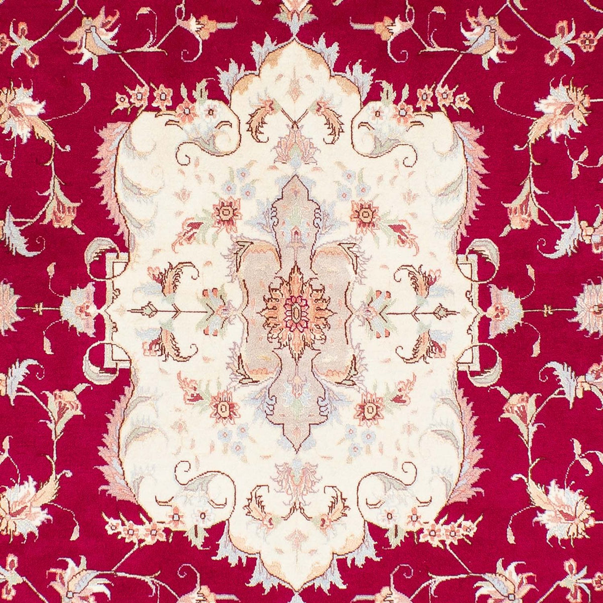 Persisk tæppe - Tabriz - Royal - 235 x 164 cm - rød