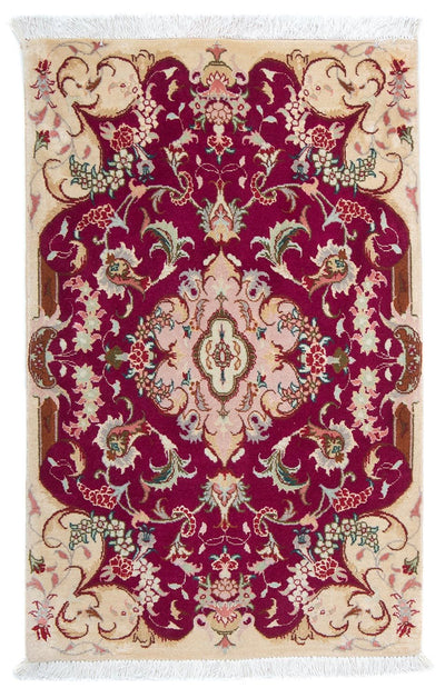Tabriz - 50 Raj Tæppe 60x90cm - Persisk tæppe