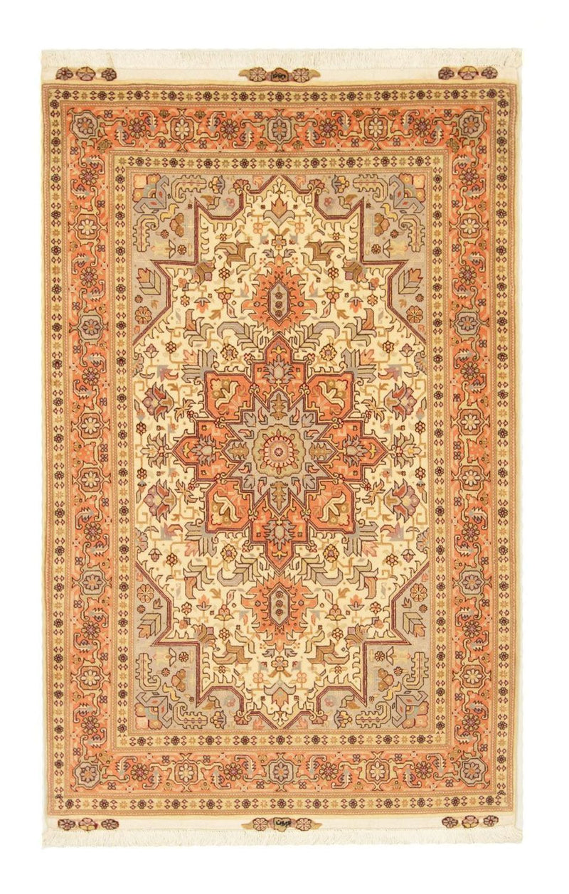 Persisk tæppe - Tabriz - Royal - 160 x 102 cm - beige