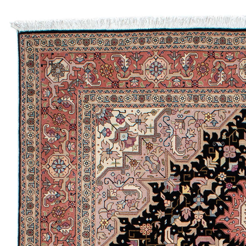 Persisk tæppe - Tabriz - Royal - 196 x 152 cm - mørkeblå