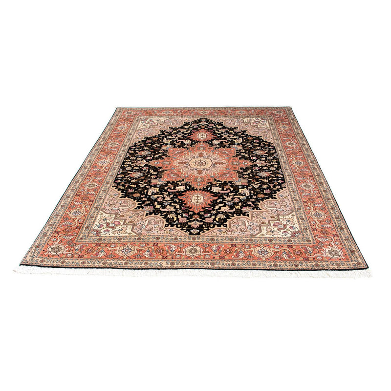 Persisk tæppe - Tabriz - Royal - 196 x 152 cm - mørkeblå