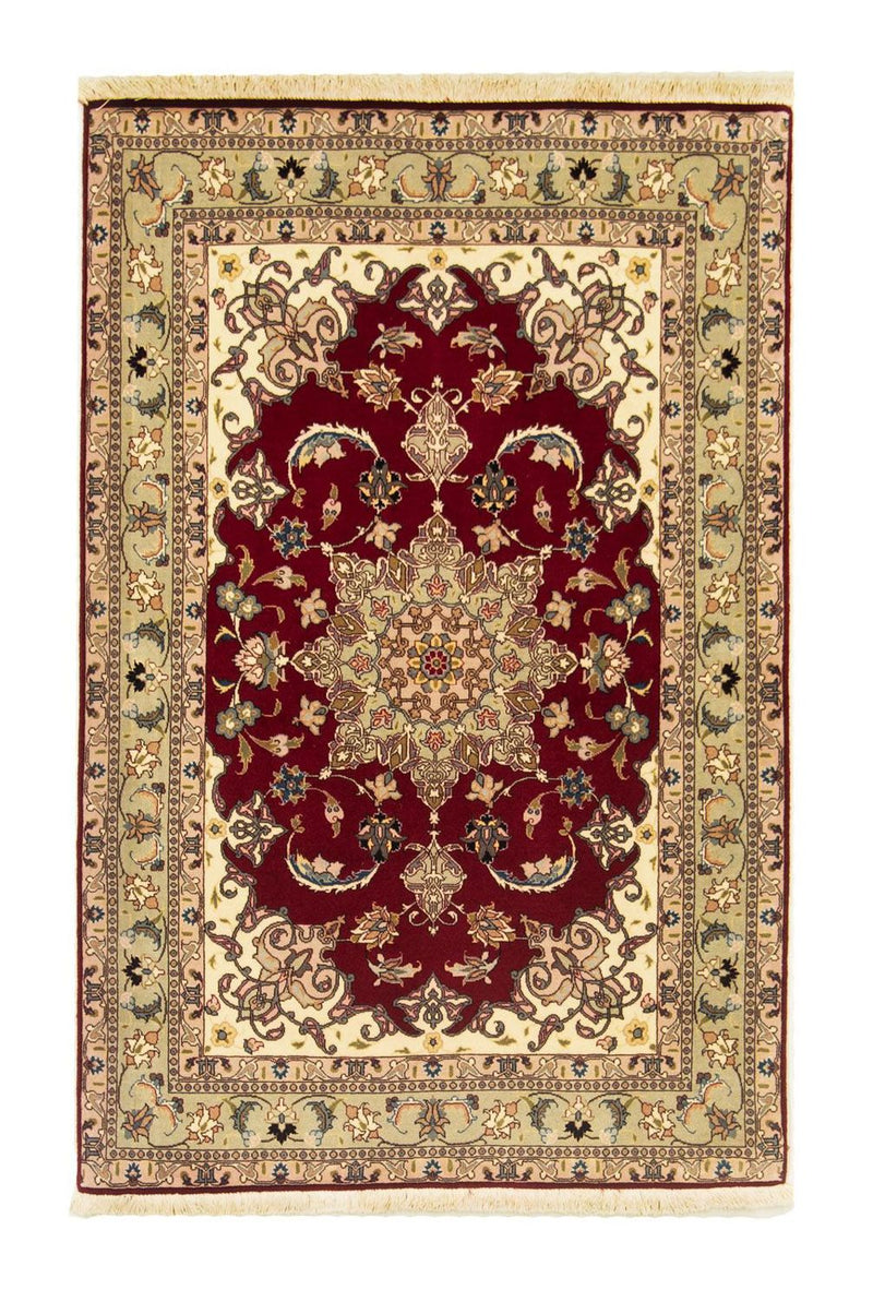 Persisk tæppe - Tabriz - Royal - 150 x 99 cm - rød