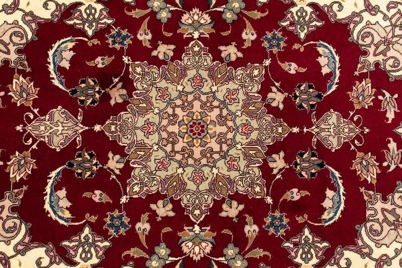 Persisk tæppe - Tabriz - Royal - 150 x 99 cm - rød
