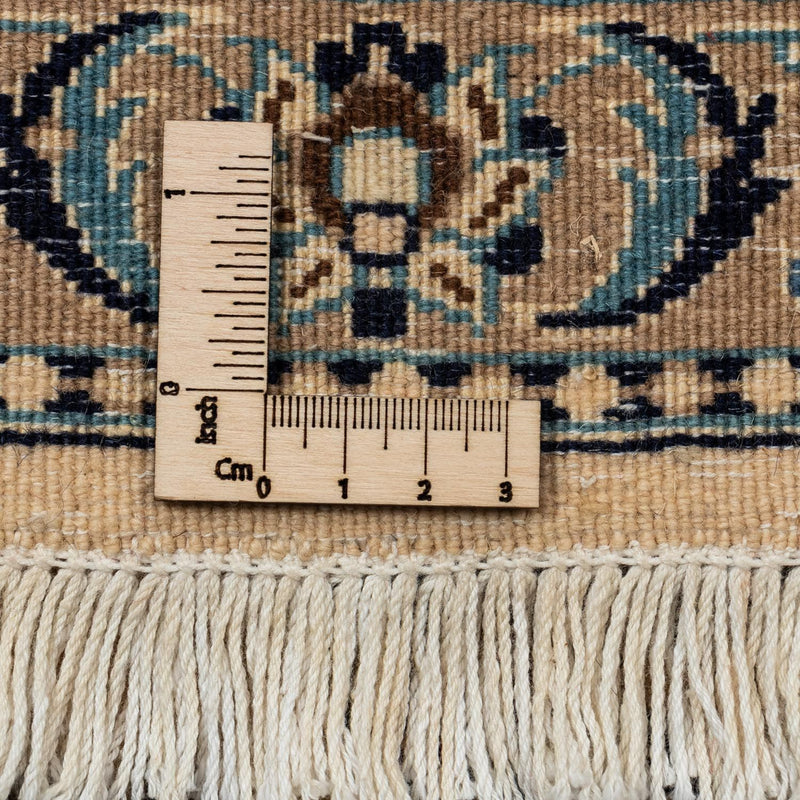 Persisk tæppe - Nain - Royal - 353 x 252 cm - mørk beige
