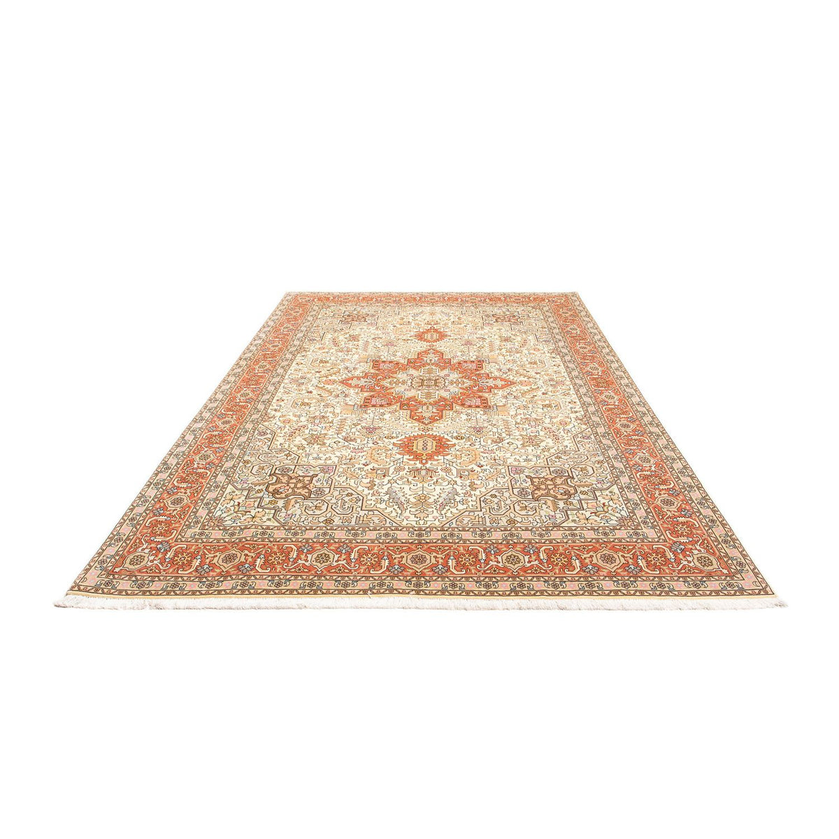 Persisk tæppe - Tabriz - Royal - 300 x 204 cm - beige