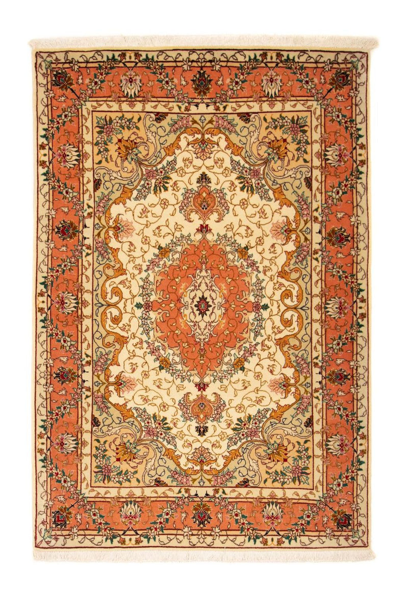 Persisk tæppe - Tabriz - Royal - 153 x 102 cm - beige