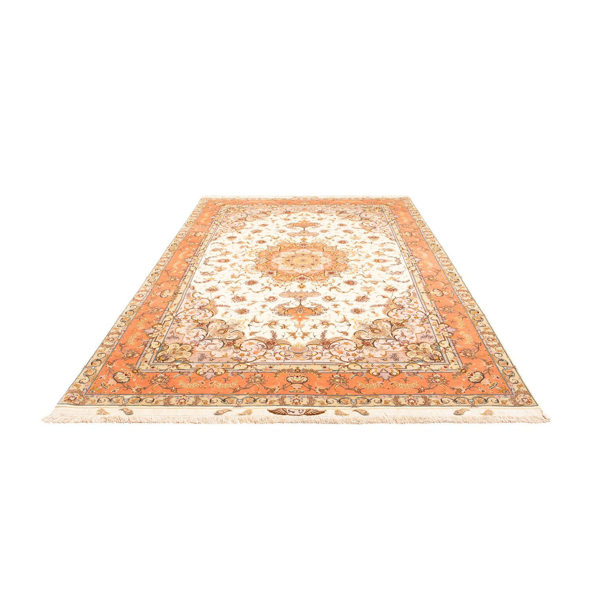 Persisk tæppe - Tabriz - 303 x 199 cm - beige