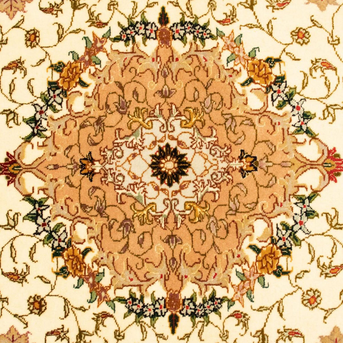 Persisk tæppe - Tabriz - Royal - 150 x 103 cm - beige