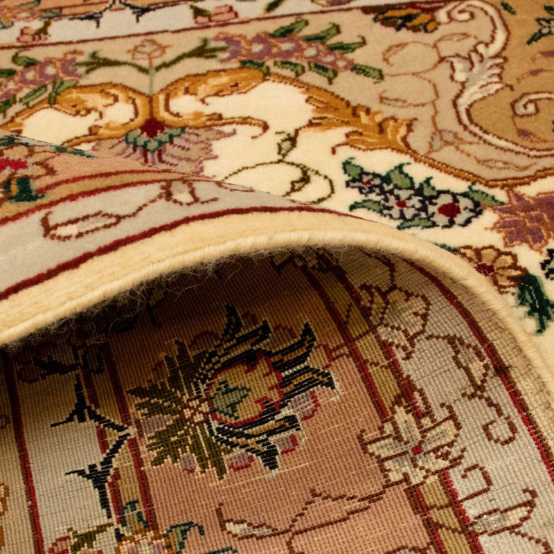 Persisk tæppe - Tabriz - Royal - 150 x 103 cm - beige
