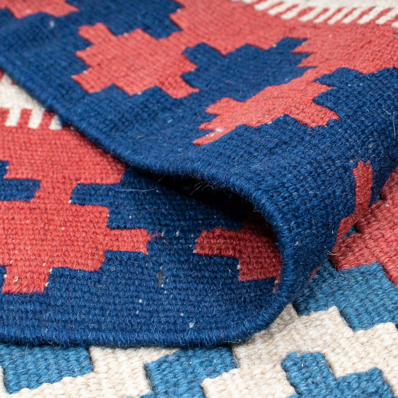 Kelim-tæppe - orientalsk - 322 x 252 cm - flerfarvet