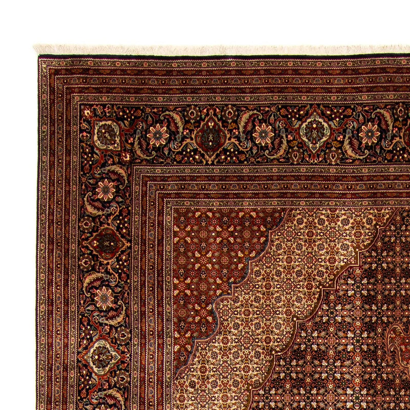 Persisk tæppe - Tabriz - 390 x 295 cm - brun