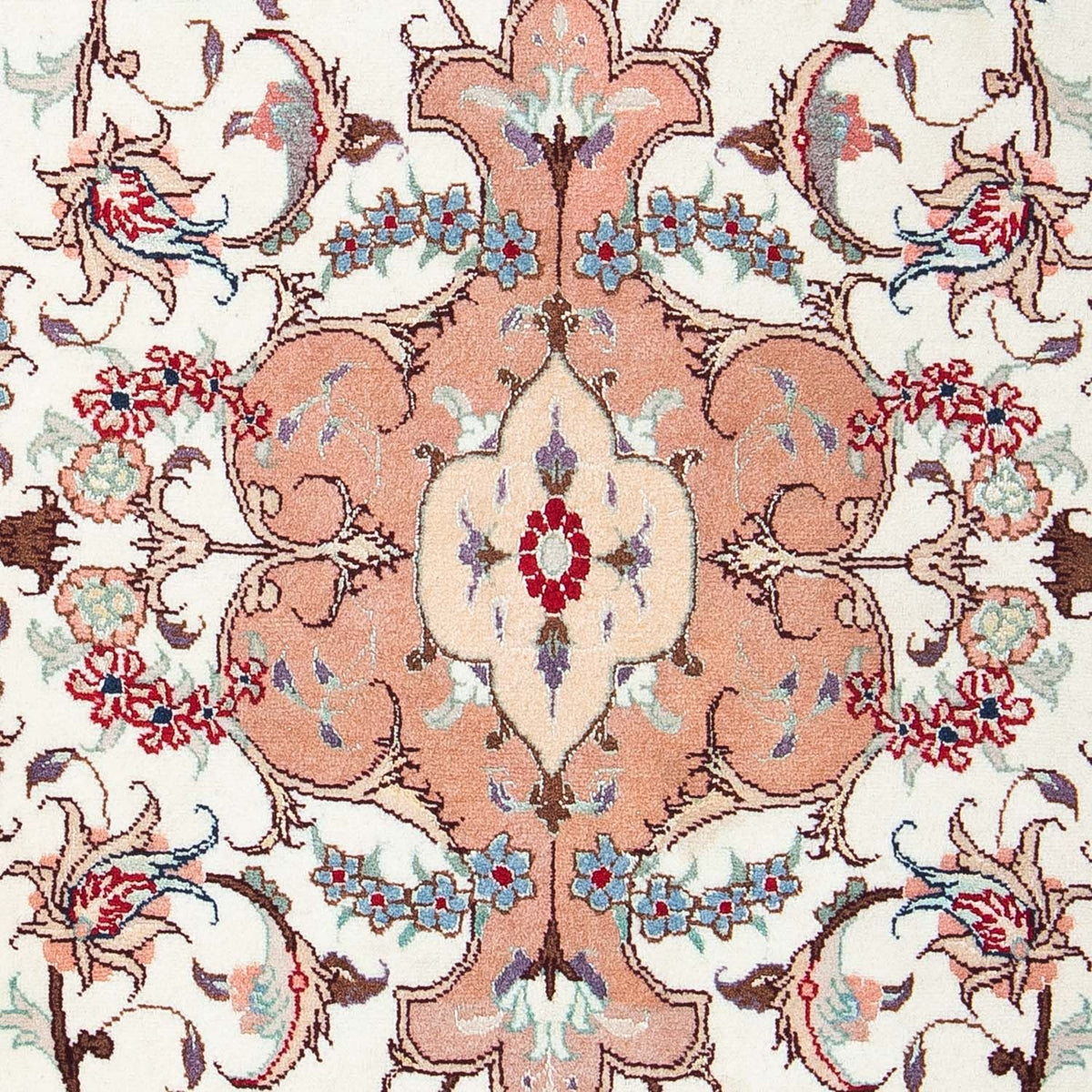 Persisk tæppe - Tabriz - Royal - 90 x 60 cm - beige