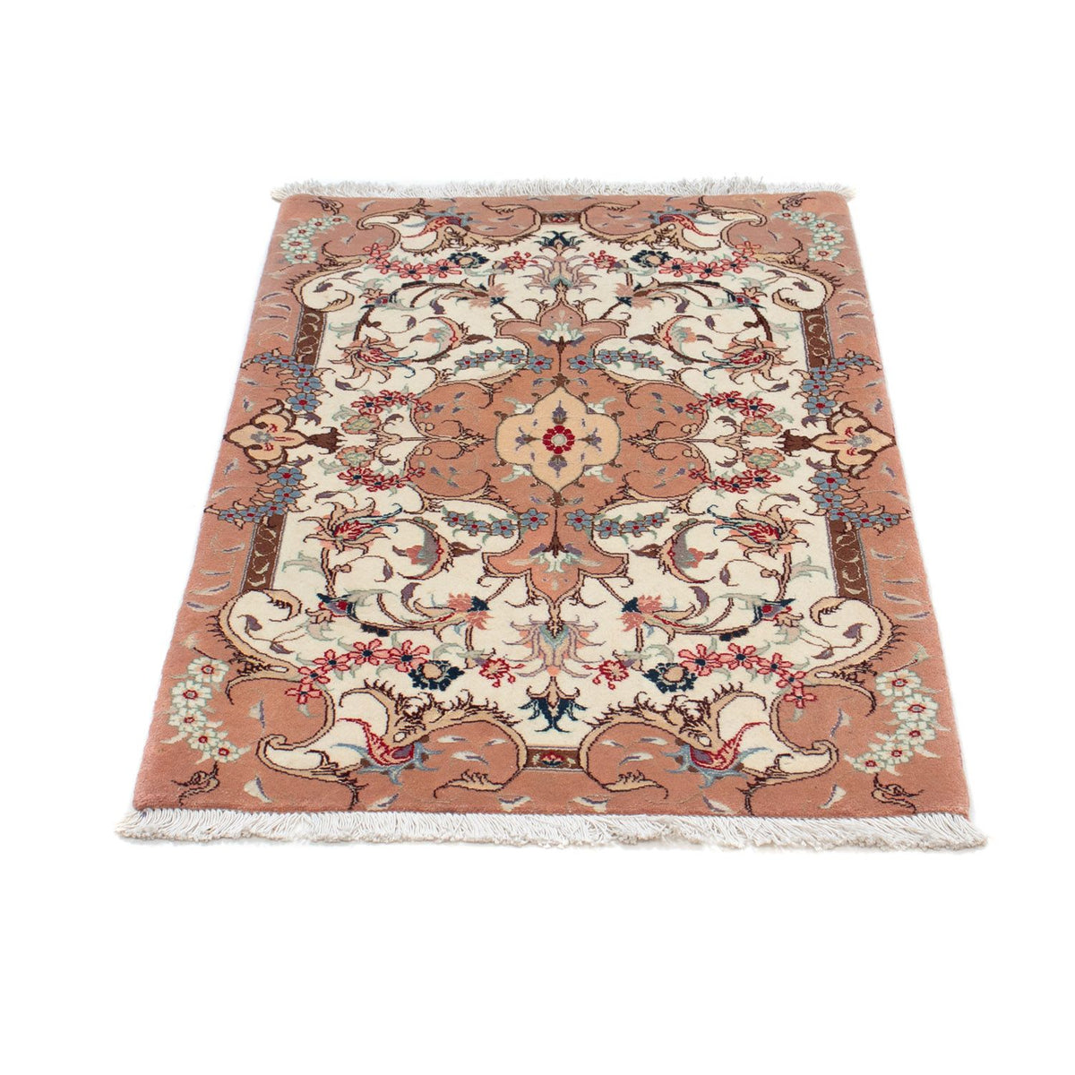 Persisk tæppe - Tabriz - Royal - 90 x 60 cm - beige