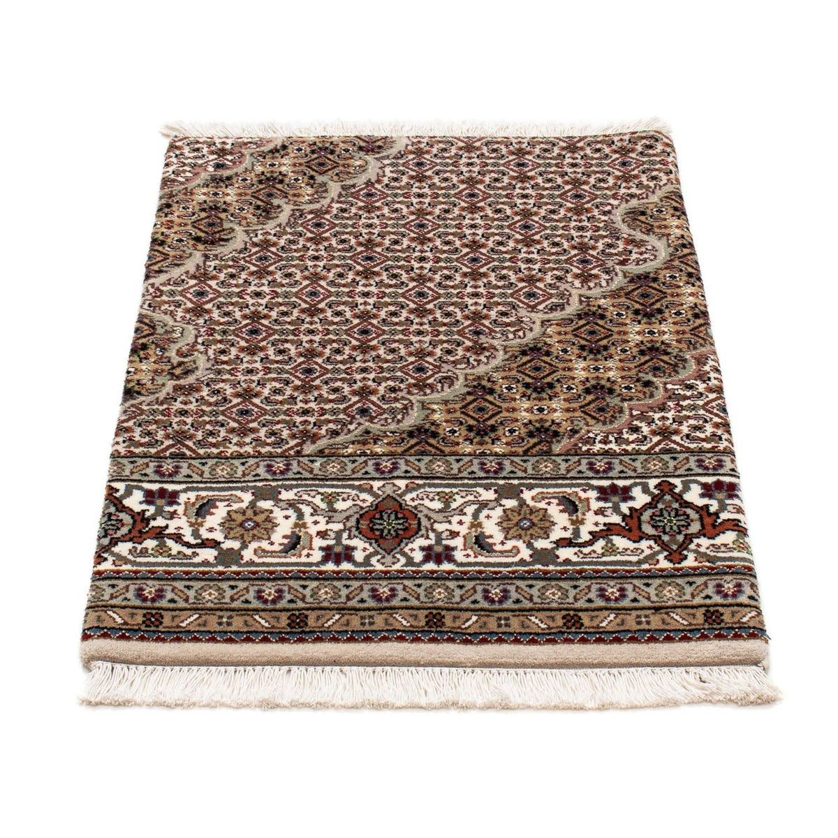 Orientalsk tæppe - Tabriz - 83 x 55 cm - flerfarvet