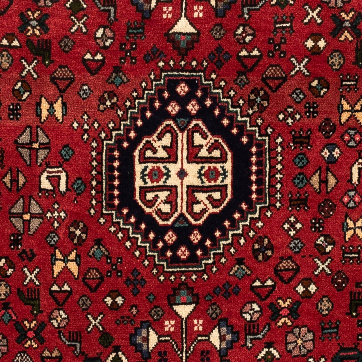 Persisk tæppe - Nomadisk - 153 x 107 cm - mørkeblå