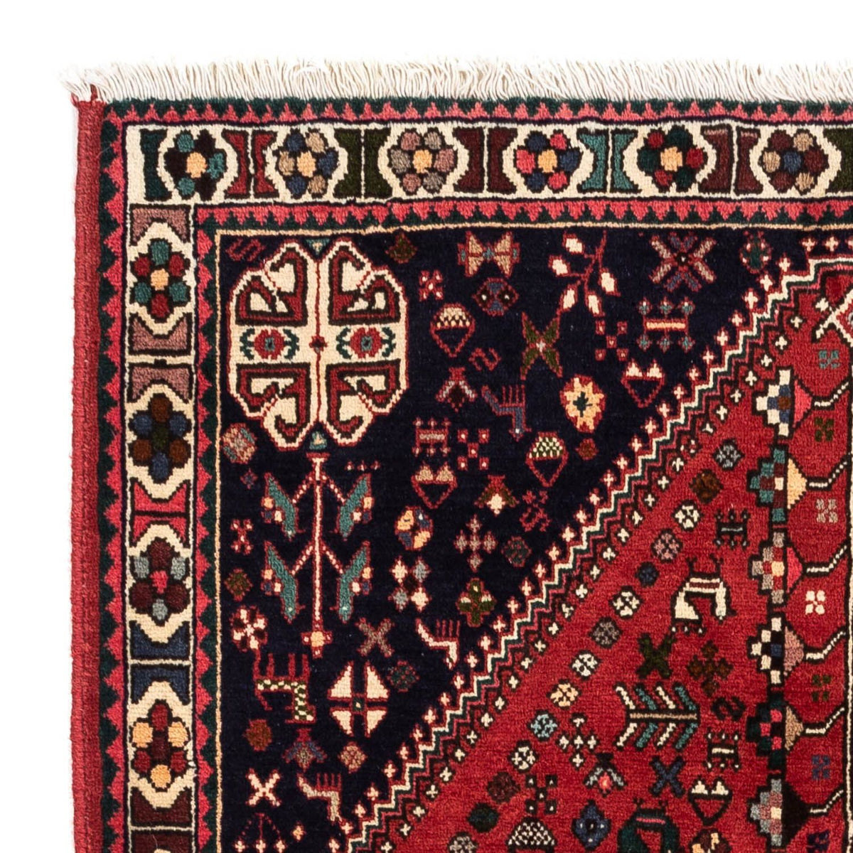 Persisk tæppe - Nomadisk - 153 x 107 cm - mørkeblå