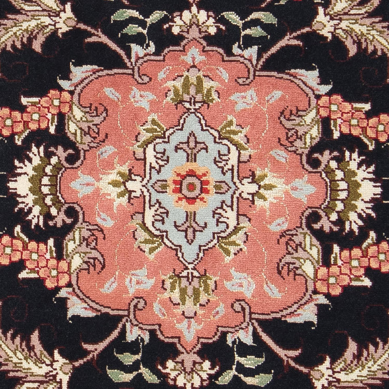 Persisk tæppe - Tabriz - Royal - 90 x 60 cm - mørkeblå