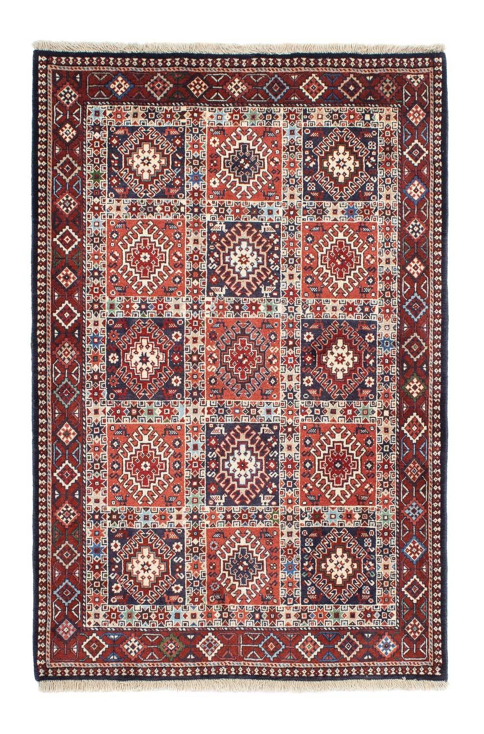Persisk tæppe - Nomadisk - 160 x 103 cm - mørkeblå
