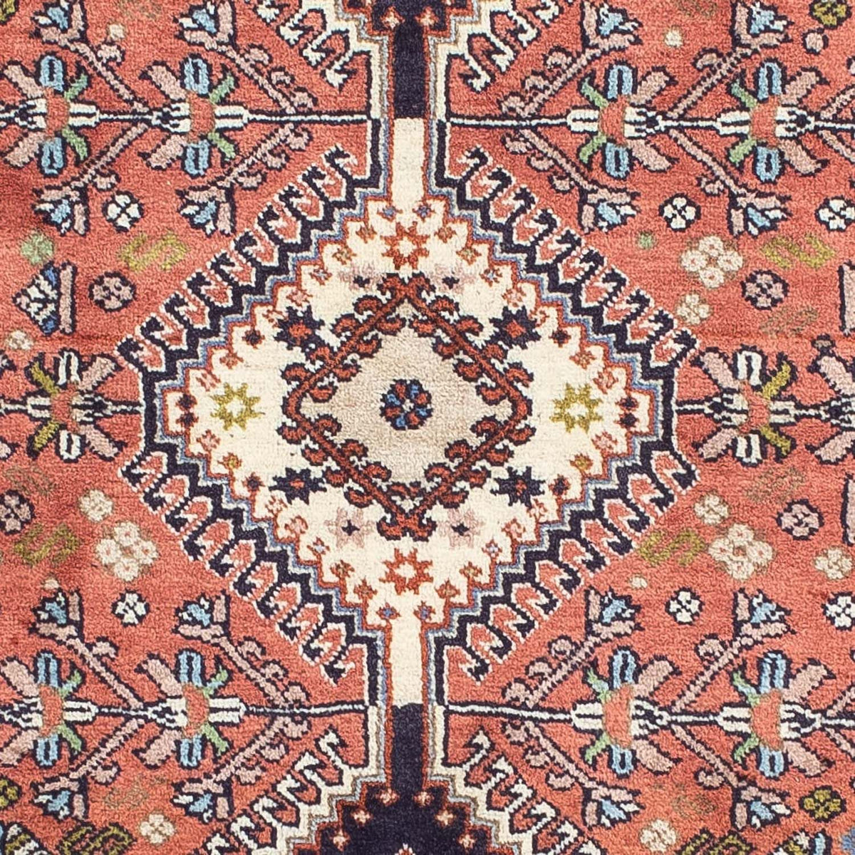 Persisk tæppe - Nomadisk - 150 x 100 cm - mørkeblå
