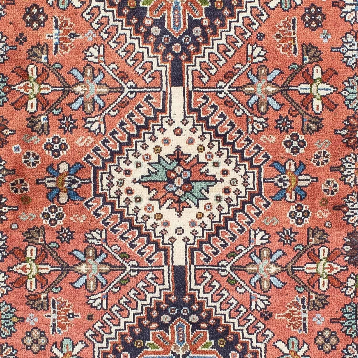 Persisk tæppe - Nomadisk - 150 x 101 cm - mørkeblå
