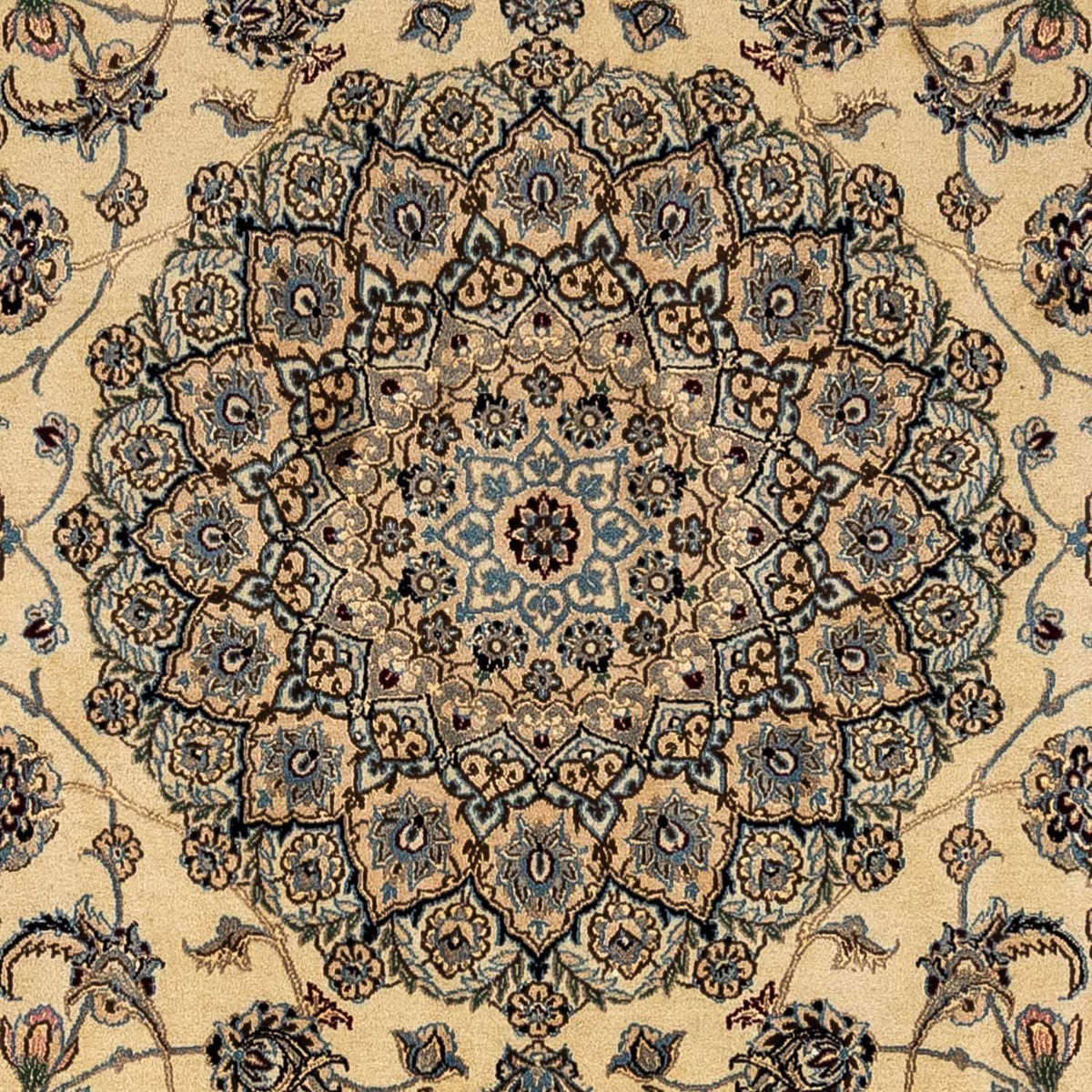 Persisk tæppe - Nain - Royal - 345 x 246 cm - beige