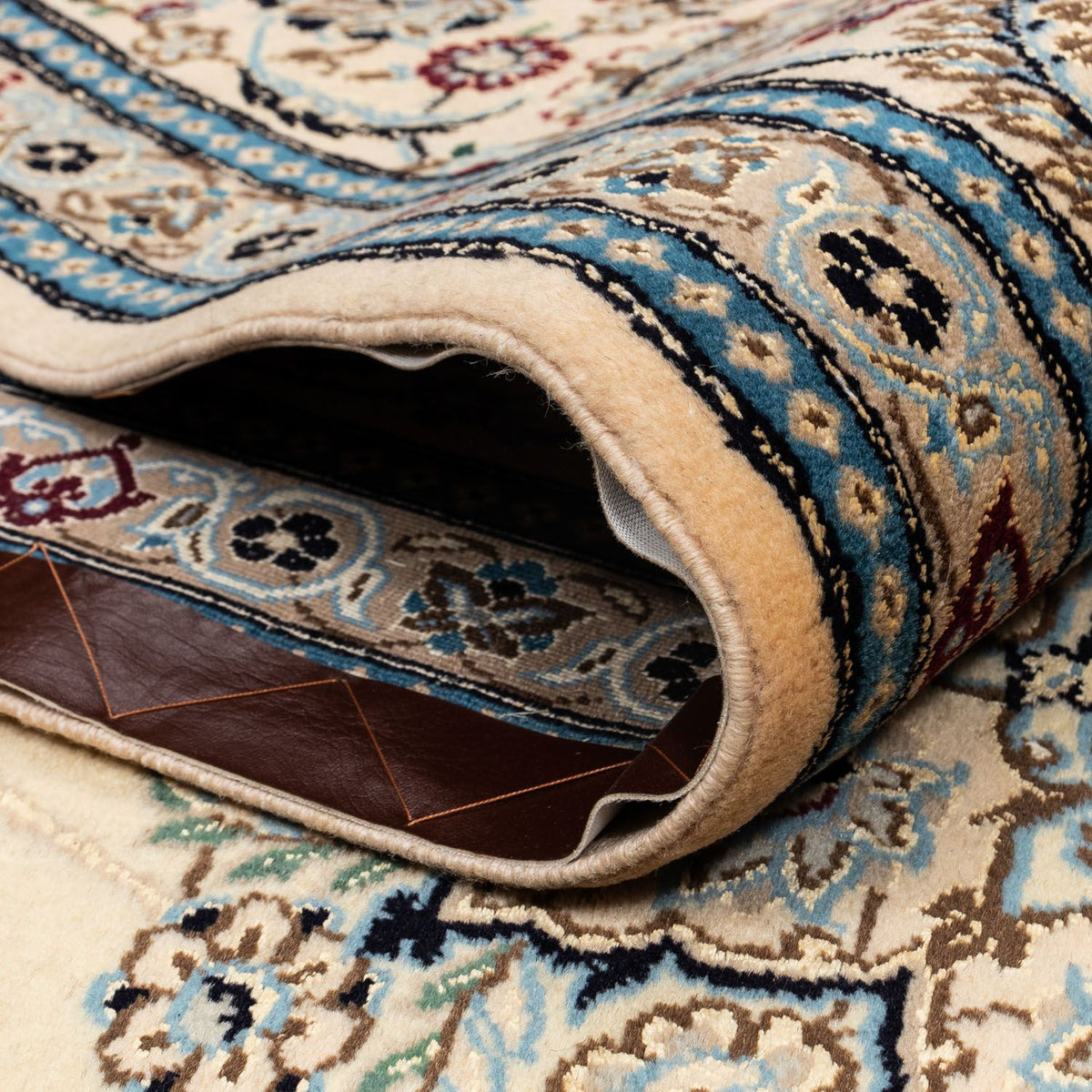 Persisk tæppe - Nain - Royal - 345 x 246 cm - beige